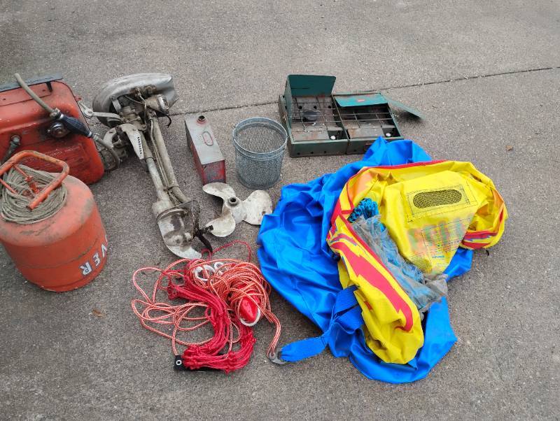 Antique Outboard Motor and boating related Items
