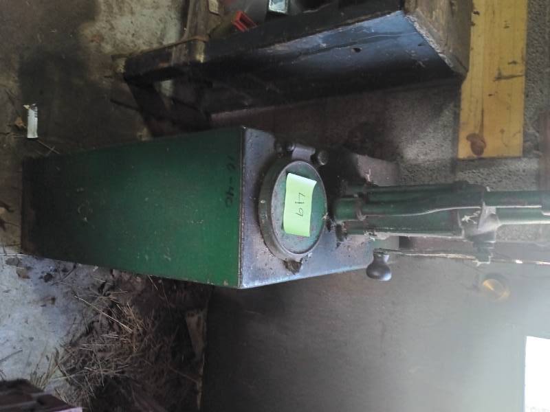 waste oil tank with pump