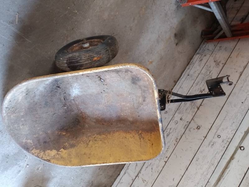 Pull behind Wheel Barrel