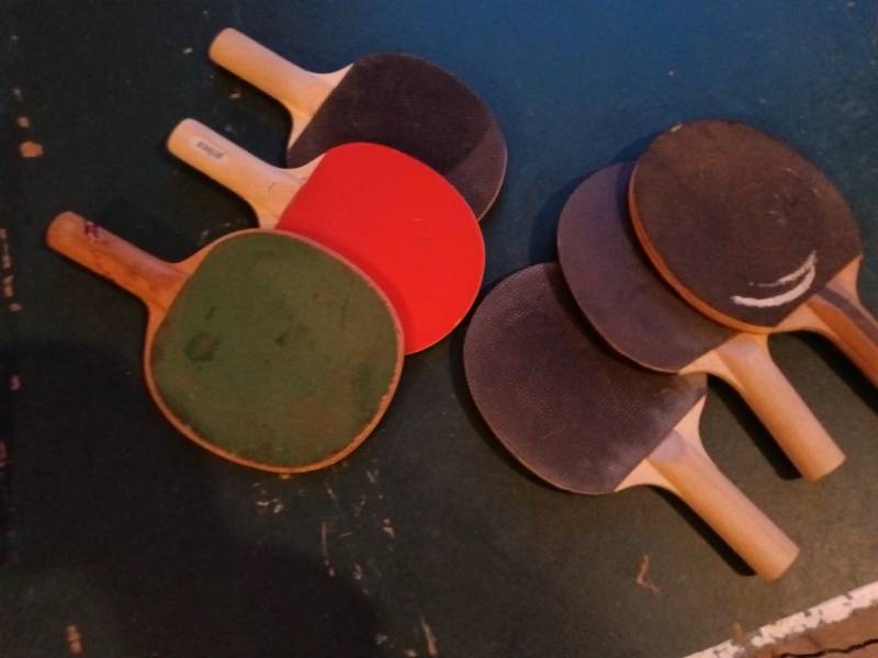 Ping Pong table with accessories