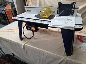 Ryobi A25RT02 Router Table Benchtop Fence Guard Manual Good