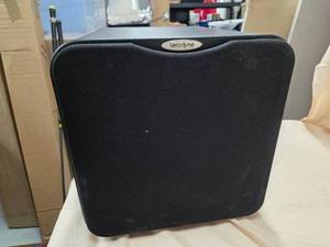 Velodyne MiniVee Powered Subwoofer Compact Home Audio Black Good