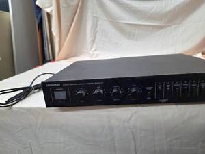 Kenwood Basic C1 Stereo Control Amplifier Preamplifier Black Good