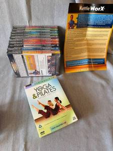 KettleWorx Workout DVD Lot Sealed Plus Yoga Pilates 4-Disc Box Set