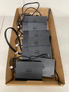 Dell USB-C Laptop Docking Stations 7-Piece WD15 WD19DC Untested