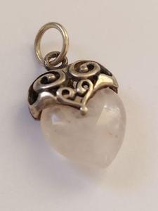 Sterling Silver Heart-Shaped Pendant