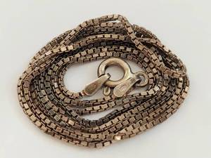 Sterling Silver Italian Box Chain Necklace