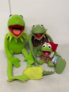 Kermit the Frog Plush Set of 3 incl Eden Christmas McDonalds Good