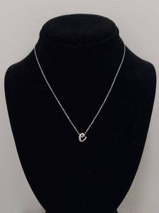 Sterling Silver Lowecase e Pendant Necklace