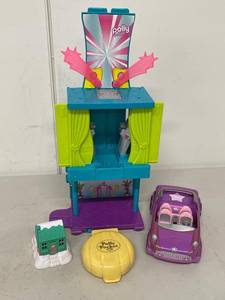 Polly Pocket Playset Bundle Stage House Compact Car Bluebird As Is