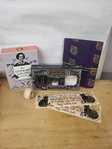 Literary Witches Oracle, Haunted Curiosities Aroma Oils & Cat Coven Stickers Mixed Lot
