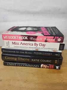 5 Assorted Memoirs & Biographies (Lot of 5)