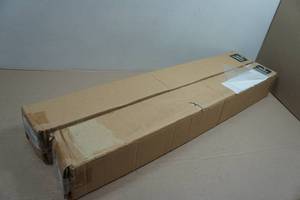 2 Sets of Cordless Bamboo Roman Shades - 31x64 - Acorn