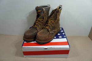 Thorogood Mens 8 Crazy Horse 1957 Series Work Boots - Size 10.5