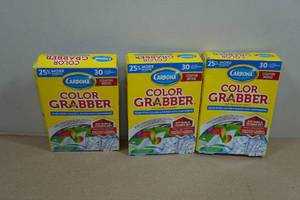 3 Carbona Color Grabber Dye Grabbing Sheets - 30-Packs