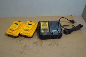 DeWalt Battery Charger and Batteries