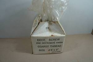 Deck Screws - #8x3
