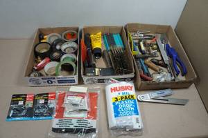 Assorted Tools and Hardware