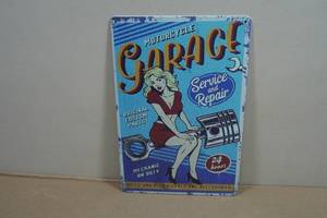 Novelty Metal Sign - Garage