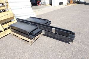 6 Wall Mount Commercial Bathroom Urinal Privacy Dividers