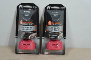 2 Shock Doctor Youth Mouthguards with Lip Guards