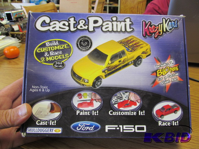 lot 54 image: Krazy Kar Cast and Paint #5-150 Kit