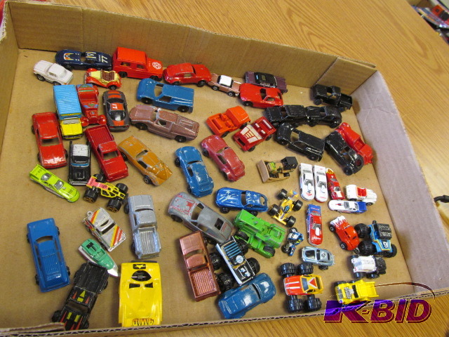 lot 63 image: Lot of approximately 60 TootsieToy vehicles and other brands