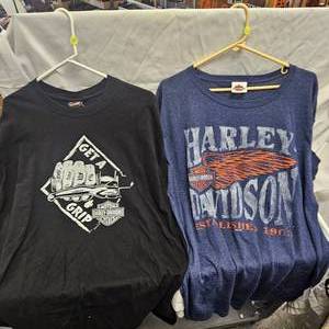 2-2XL Harley Davidson Tank Tops, Like New