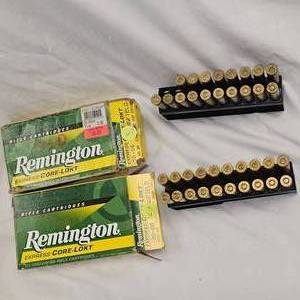 2-Boxes Rem 30.06, 165gr SP, 38 Rounds