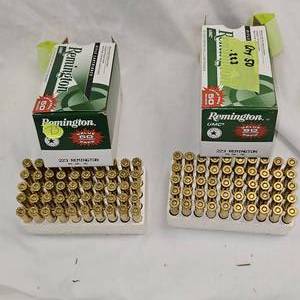 2-Boxes Remington, 223, 55gr, 50 Round Baxes