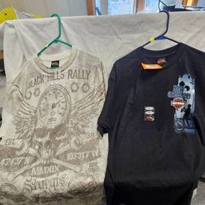 2-2XL Harley Davidson T-Shirts, Like New with Tags-Never Worn