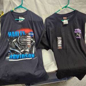 2-2XL Harley Davidson T-Shirts, Like New with Tags-Never Worn