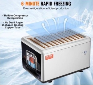 Vevor Fried Ice Cream Roll Machine-See Photo For Dents