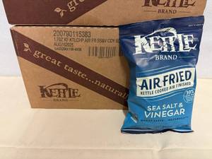 2x Kettle Chips Air Fried Sea Salt & Vinegar