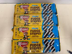 4x Keebler Flipped Fudge Stripes