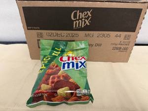 6x 4.5oz Chex Mix-Spicy Dill
