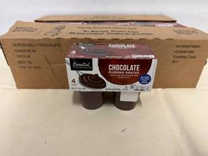 12-4pks Cups Chocolate Pudding Cups