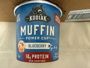 12x Kodiak Power Cups-Blueberry Muffin
