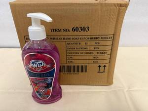 12x 13.5oz Wish Ultra Hand Soap-Berry Medley