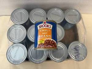 12x Brooks Hot Chili Beans