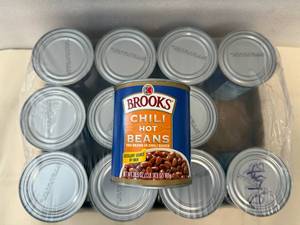 12x Brooks Hot Chili Beans
