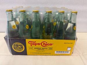 24 Pack Topo-Chico Sparkling Mineral Water