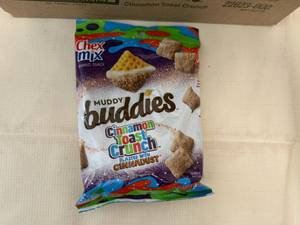 7x 4.25oz Chex Mix Buddies-Cinnamon Toast Crunch