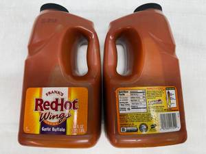 2x Franks Red Hot Wings Sauce-Buffalo Garlic
