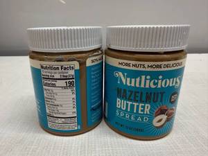6x 13oz Nutlicious Hazelnut Butter Spread