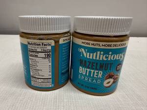 6x 13oz Nutlicious Hazelnut Butter Spread