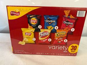 30bag Variety Pack Lays Chips