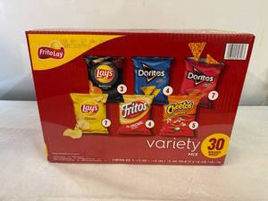 30bag Variety Pack Lays Chips
