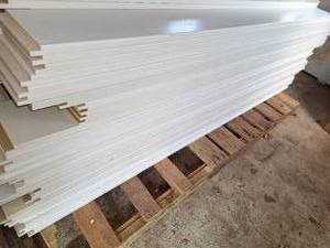 20 white door casement boards 782