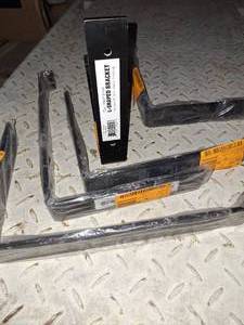5- 12 steel shelf brackets